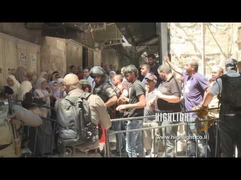 CJ_001 Jerusalem Conflict 2015: Clashes in the Shuk