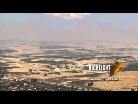 LN 097 Israel stock footage library: Zoom in, northern Israel at summer, near Rosh Pina