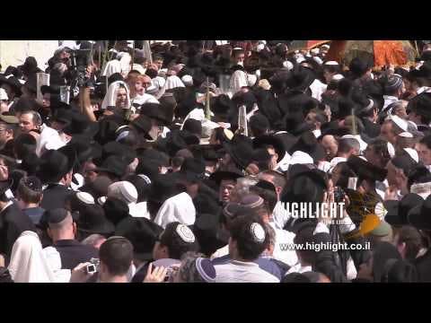 JJ_005 Highlight Films Israel footage store: Priestly Blessing ceremony in the Western Wall