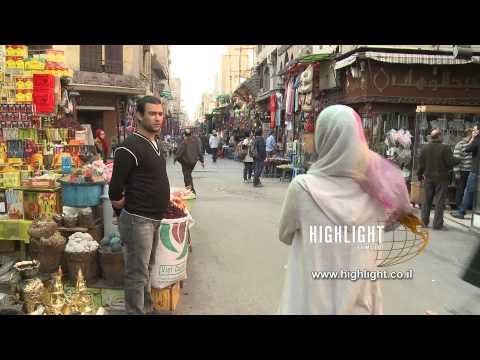 Egypt 033 - Egypt Stock Footage: HD footage of Khan al Halili market
