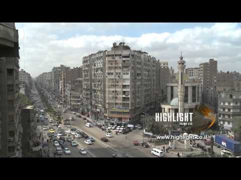 Egypt 019 - Egypt Stock Footage: HD footage of Cairo, Mohandesin area.