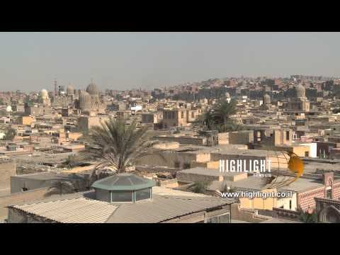 Egypt 012 - Egypt Stock Footage: HD footage of Cairo cemetery